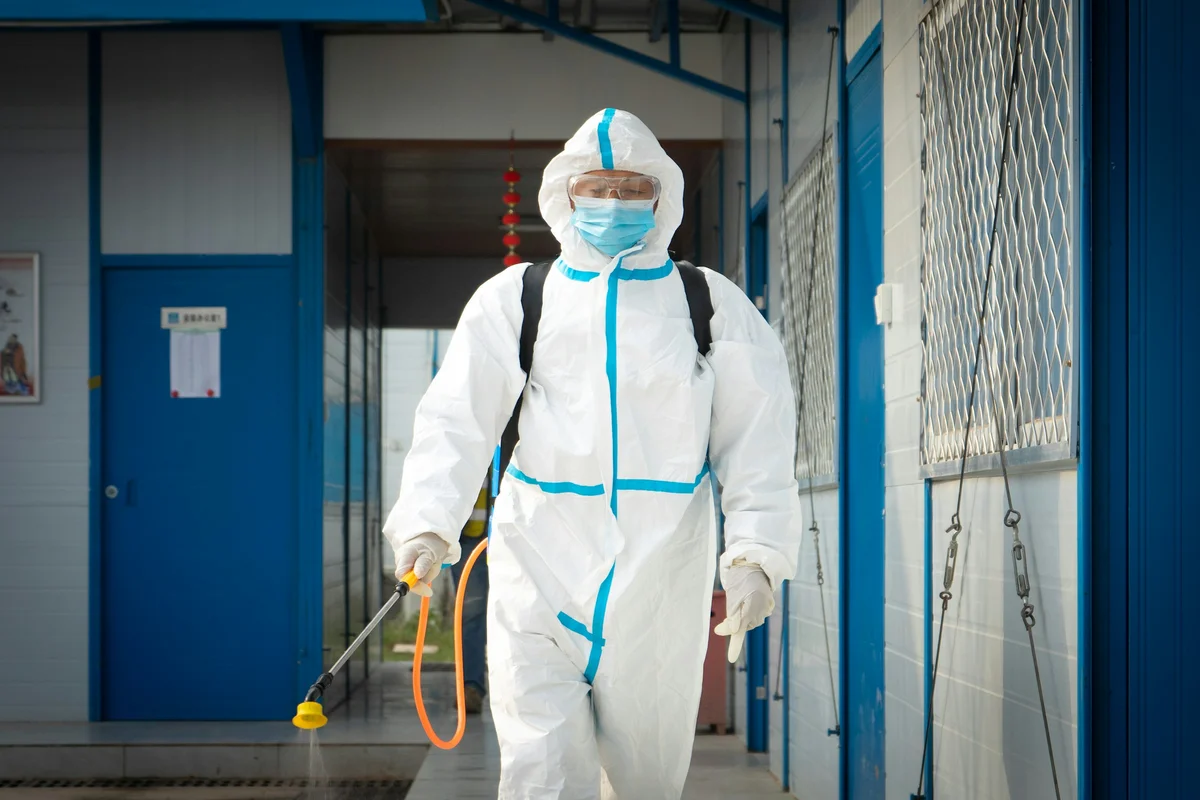 Sure Shot Pest Control professional at work