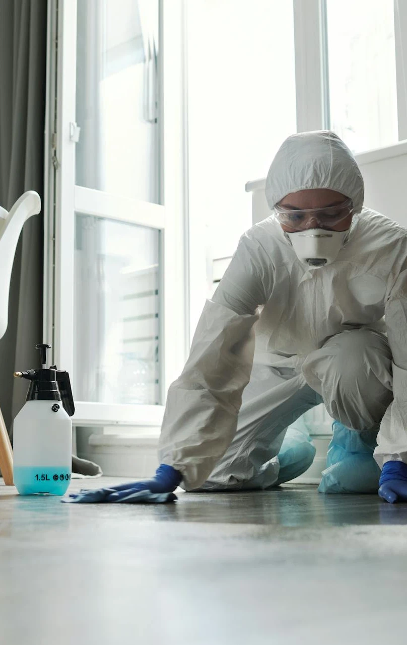 Sure Shot Pest Control technician